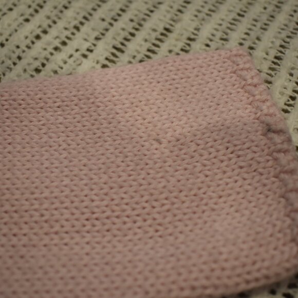 Pastel pink Tabi International sweater cardigan with embroidery - Picture 9 of 9